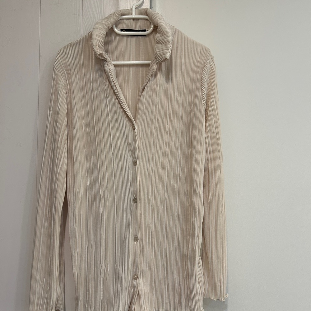 Elegant Cream Blouse